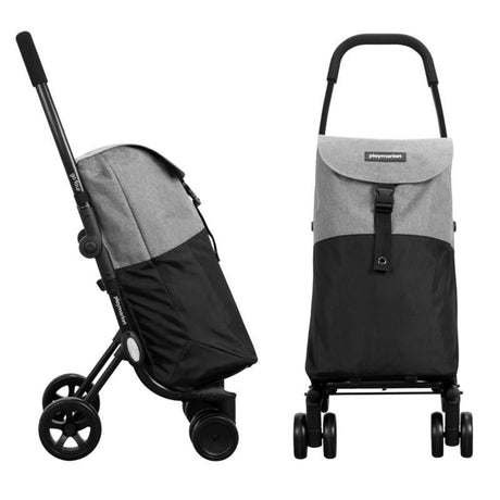 Carro Compra 4 Ruedas PLEGABLE Y SUPERCOMPACTO Playmarket