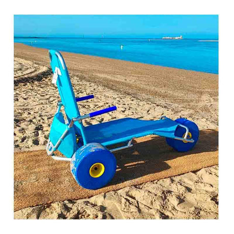 Silla de Ruedas para Playa con Reposapiés OCEANIC ENJOY