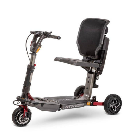 Respaldo Ortopédico de Cuero de Lujo para Scooter ATTO