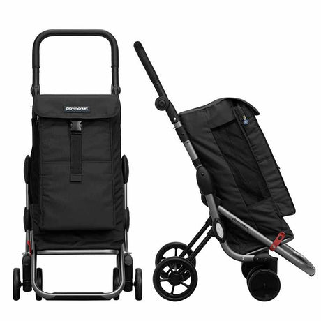 Carro de Compra Plegable de 4 Ruedas Playmarket
