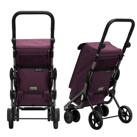 Carro de Compra Plegable de 4 Ruedas Playmarket