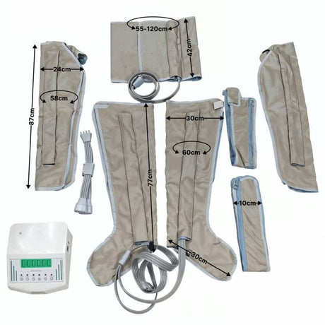 Equipo de Presoterapia con TODOS LOS ACCESORIOS para Casa o Clínica