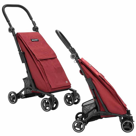 Carrito de Compra Plegable ULTRACOMPACTO con Tejido 100% Reciclado Playmarket