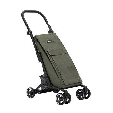 Carrito de Compra Plegable ULTRACOMPACTO con Tejido 100% Reciclado Playmarket