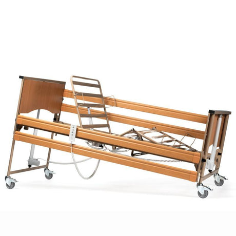 Cama Articulada con Elevación Eléctrica y Ruedas con Freno