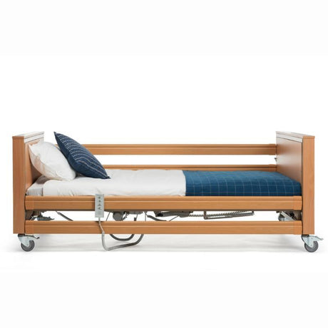 Cama Articulada con Elevación Eléctrica y Ruedas con Freno