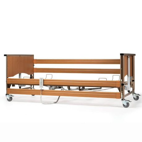 Cama Articulada con Elevación Eléctrica y Ruedas con Freno