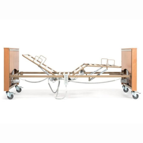 Cama Articulada con Elevación Eléctrica y Ruedas con Freno