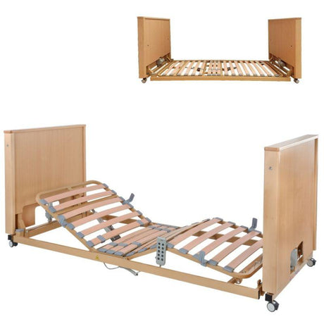 Cama COTA CERO Articulada Extra Baja Teide Especial ANTICAÍDAS