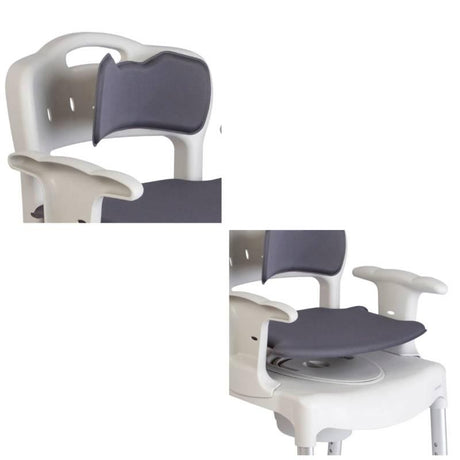 Silla de Baño con Inodoro Acolchada 4 en 1 Commode SWIFT