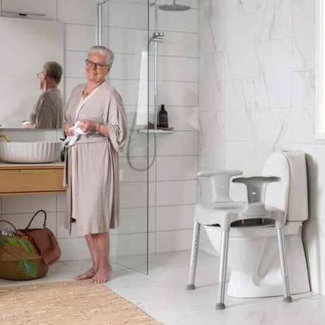 Elevador WC con Patas y Reposabrazos Comode Práctica