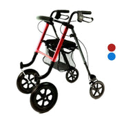 Andador con Ruedas Grandes Delanteras Todoterreno con Asiento y Plegable