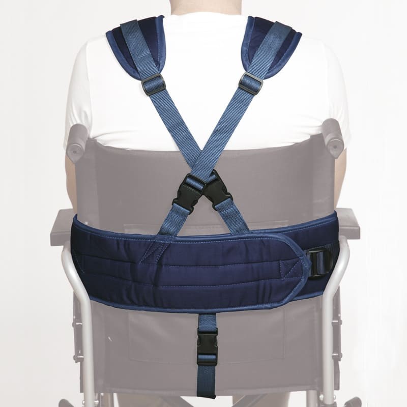 Chaleco Abdominal Acolchado con Tirantes y Soporte Perineal