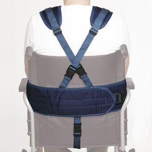 Chaleco Abdominal Acolchado con Tirantes y Soporte Perineal