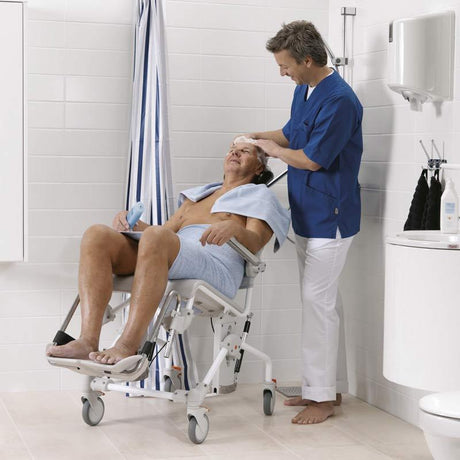 Silla de Ducha Basculante y Reclinable Mobile Tilt Etac