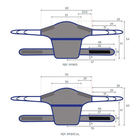 Arnés para Grúa de Bipedestación Cambiapañales