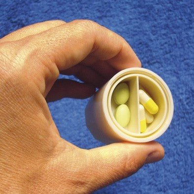 Pastillero partidor triturador de pastillas