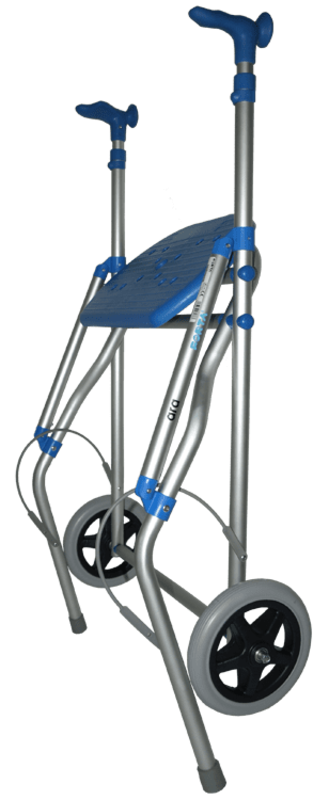 Andador de Aluminio Plegable, Anatómico, Regulable con Asiento ARA de Forta