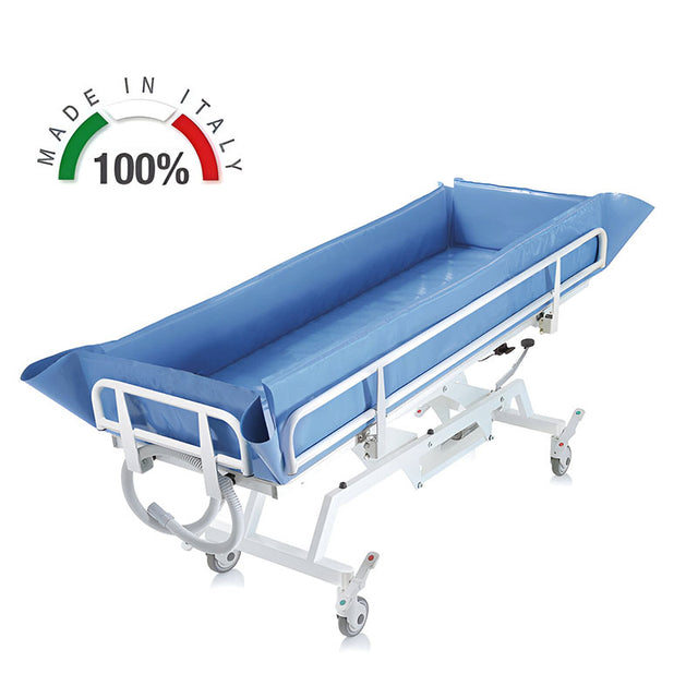Carro de Lavado Hidráulico para Enfermos Resistente 180kg