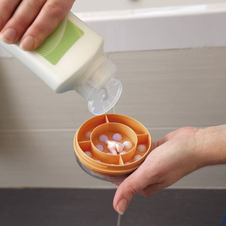 Aplicador de crema para ducha