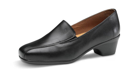 Zapato Piel Negro Cómodo y Ligero Señora Princesa Tacón Feliz Caminar