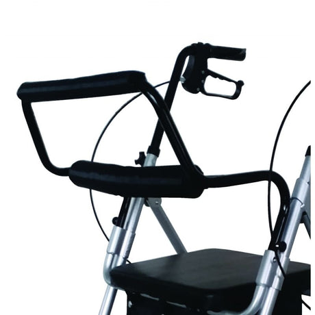 Rollator Plegable Aluminio con Reposapies Doble Función