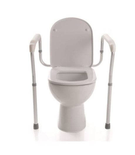 Reposabrazos para WC Regulable de Aluminio