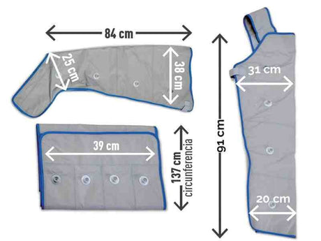 Presoterapia i-Press Kit Total Talla M o L
