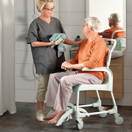 Silla Clean 4 FRENOS para Ducha y Wc Etac