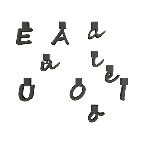 Conjunto vocales legibles