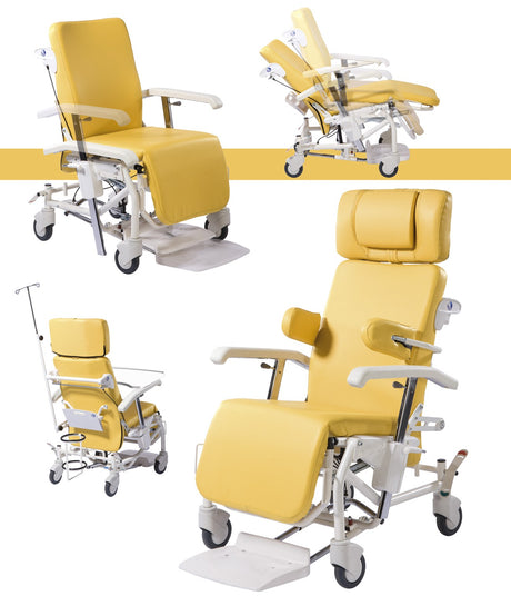 Sillón BASCULANTE y Reclinable con Ruedas Alesia
