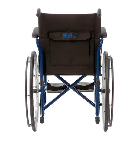 Silla de Ruedas Autopropulsable Plegable de Acero Start