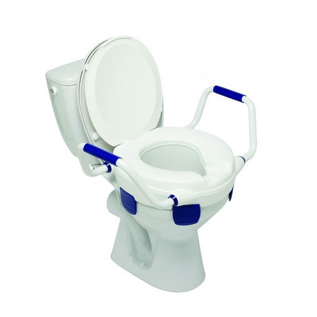 Elevador WC con Reposabrazos Clips Ajustables 11 CM