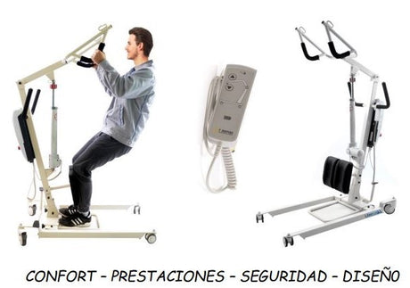 Grúa de Bipedestación Desmontable VULCAN UP