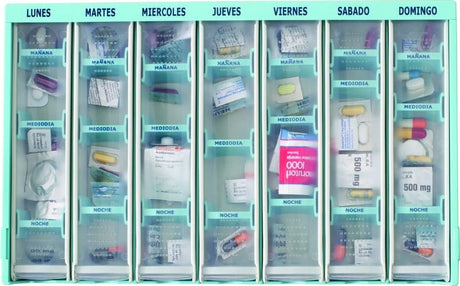 Carro Medicación Semanal con BANDEJAS (hasta 32)