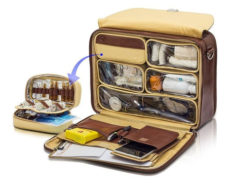 Maletín médico en piel DOCTOR'S de ELITE BAGS