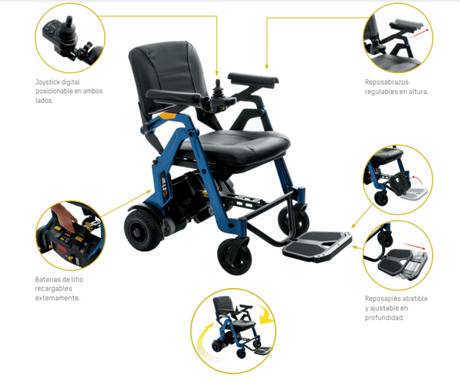 Silla Eléctrica con PLEGADO AUTOMÁTICO I-Star Apex Medical