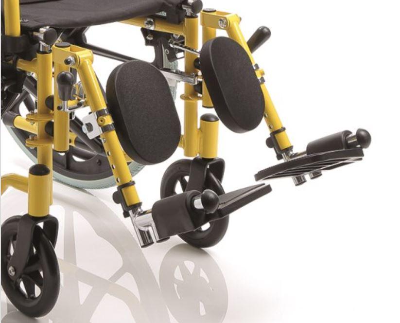 Par de Reposapies Elevables compatible con silla Kiddy CP880