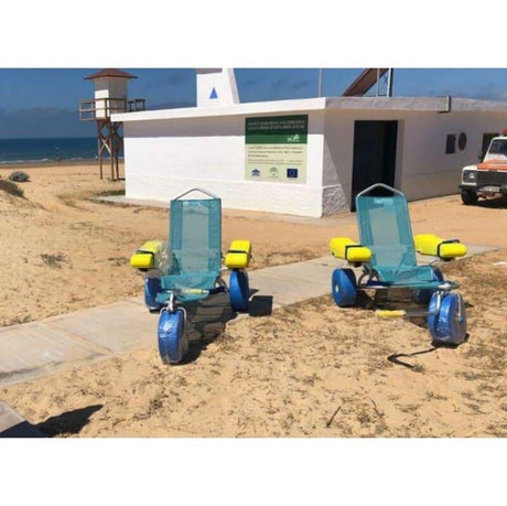 Silla de Ruedas Anfibia Ligera para la Playa Atlantic Chair