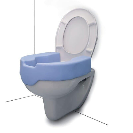 Asiento Elevador de WC y Bidet 10 cm con Bloqueo Central