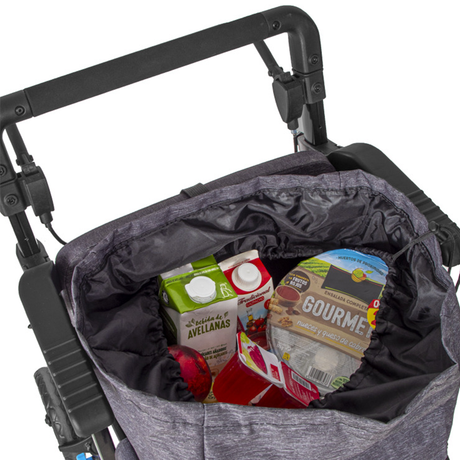 Andador Carro Compra Gran almacenaje