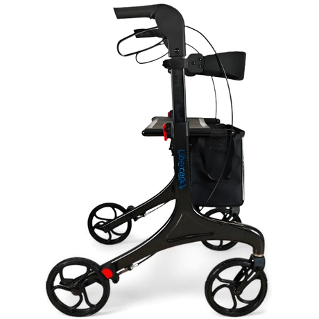 Andador Fibra de Carbono Rollator Karbon