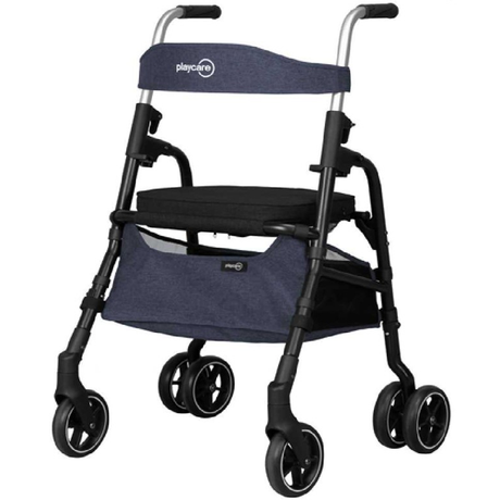 Andador Mayores Plegable Azul