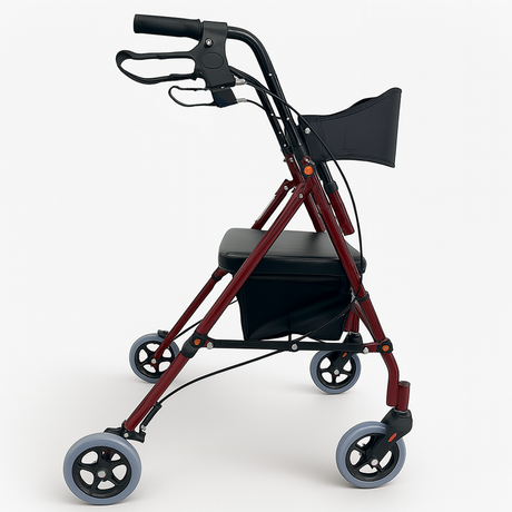 Andador Plegable con Respaldo Ancho