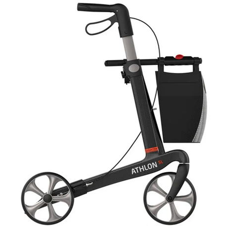 Andador Rollator FIBRA DE CARBONO Plegable 