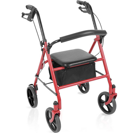 Andador para Personas Mayores Rojo