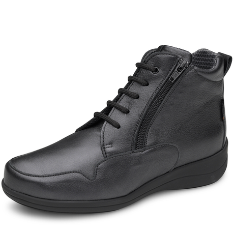 Botas Impermeables Mujer Pie Diabetico Negras