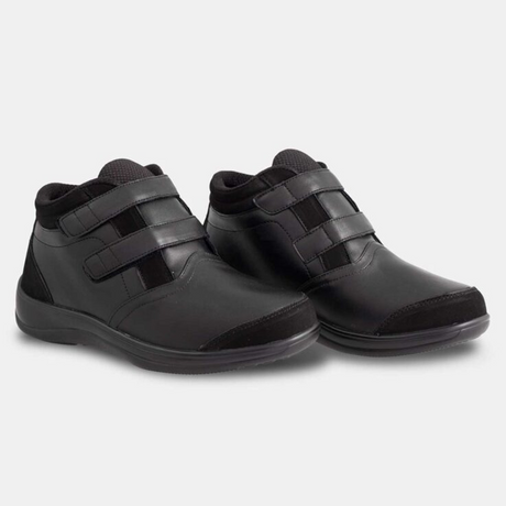Botines Ancho Especial Mujer Grises