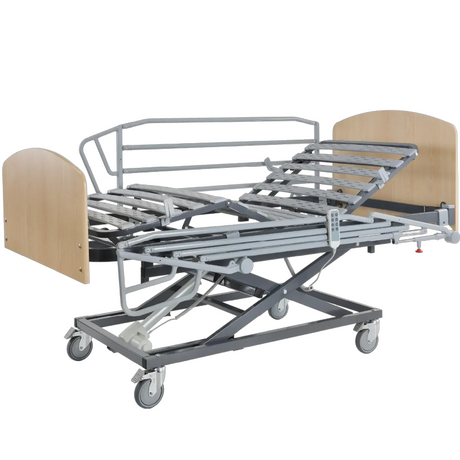 Cama Eléctrica Articulada con Carro Elevador NULES PLUS