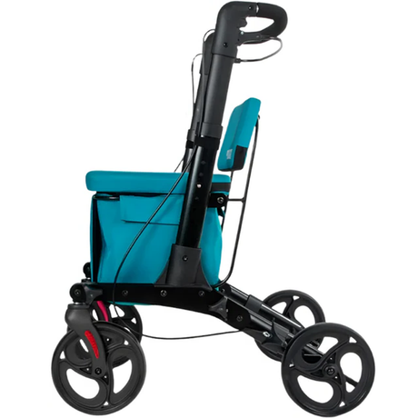 Carro Compra Andador Azul Resistente